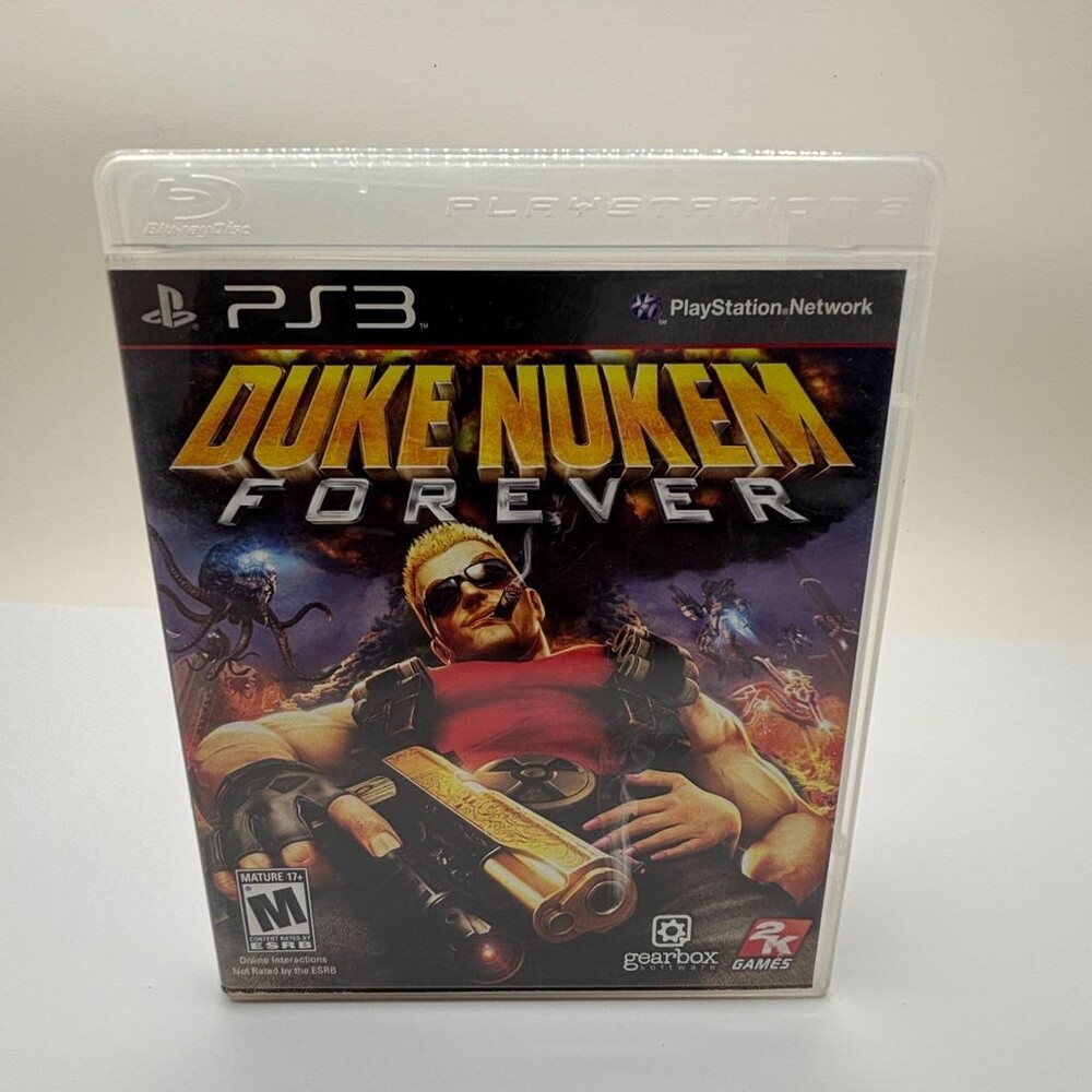 Duke Nukem Forever PS3 (Sony PlayStation 3, 2011) Complete W/ Manual